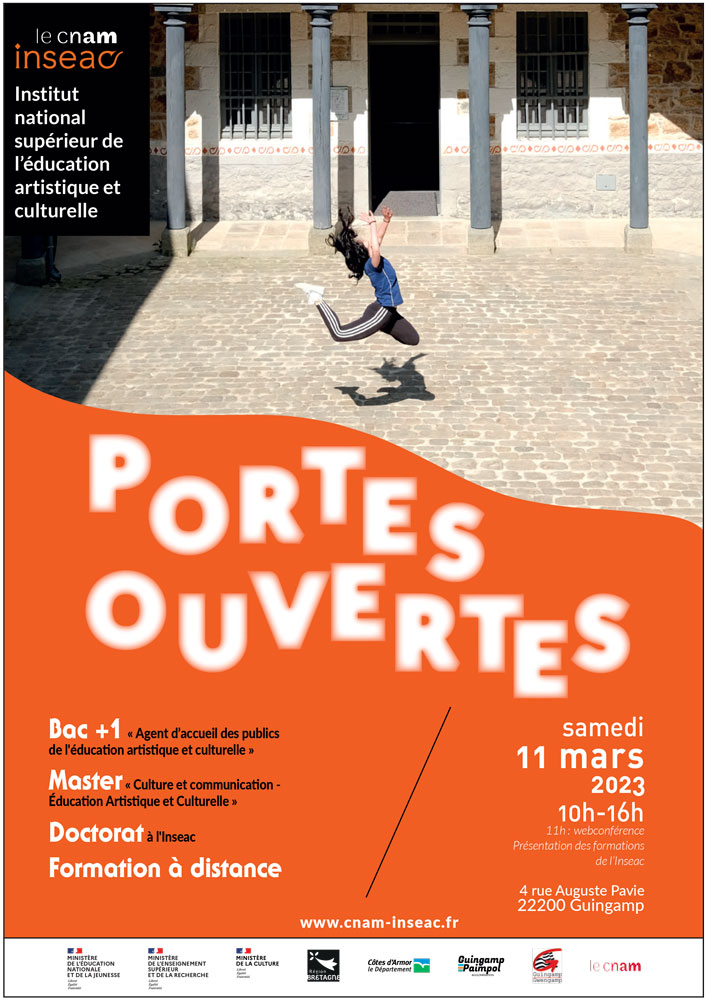 Affiche Portes Ouvertes Inseac 2023
